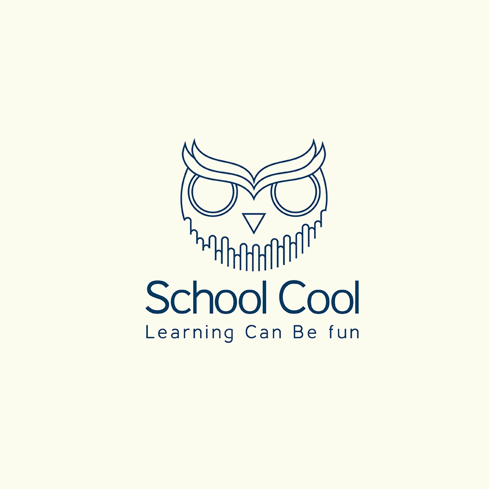 Cool Fun Logo - Playful, Modern, Digital Logo Design for School.cool