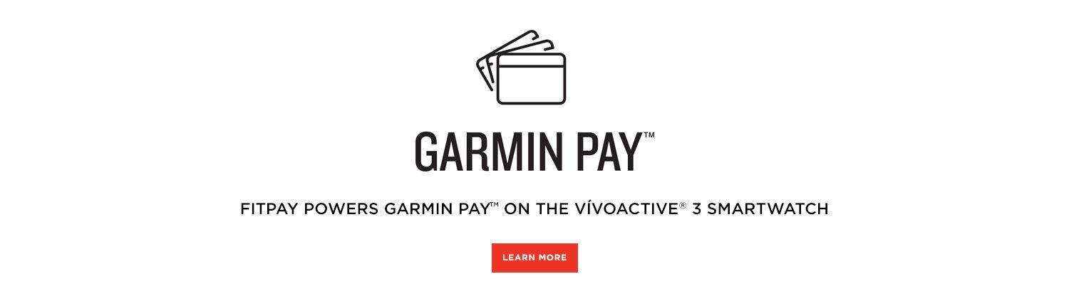 Garmin Pay Logo - FitPay | Contactless Payments for Wearable Devices
