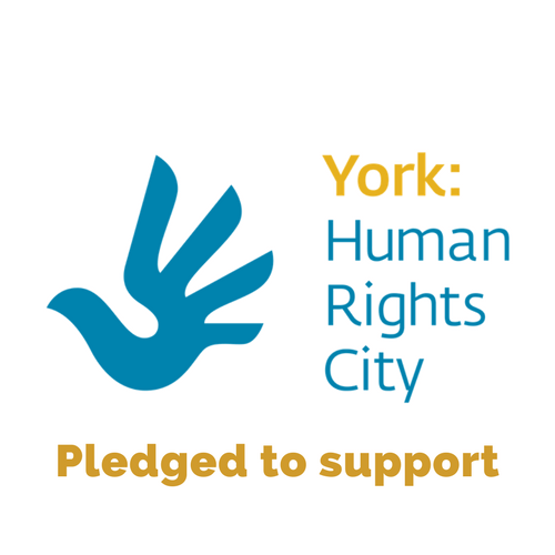 Individual Logo - Pledged to Support Logo - York Human Rights City