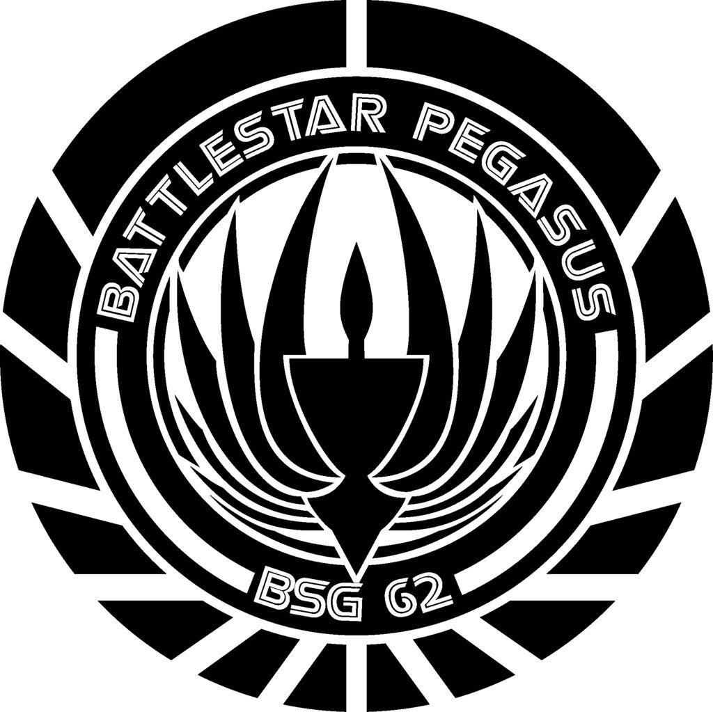 Battlestar Pegasus Logo - BattleStar Pegasus Patch. I made this one in vectors. It's