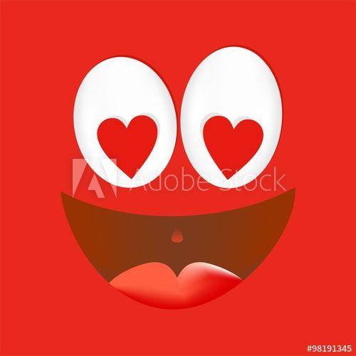 Heart with Red Eyes Logo - LogoDix