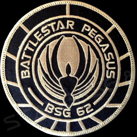 Battlestar Pegasus Logo - BSG 62 - BATTLESTAR PEGASUS UNIFORM (DARK BLUE)