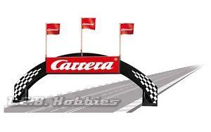 Carrera Logo - Carrera Bridge with Carrera logo for 124 / 132 slot car track 21126 ...