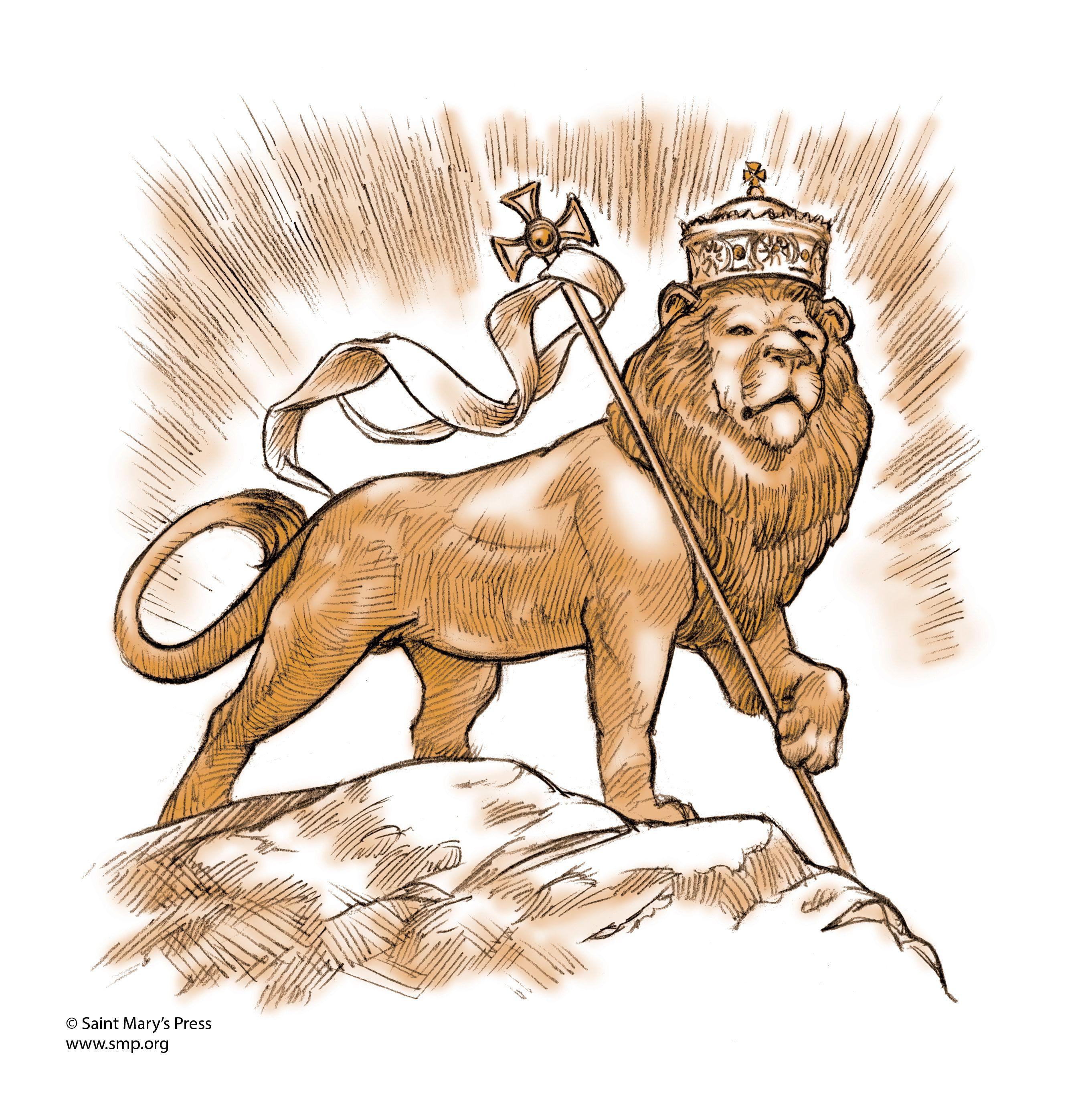 Lion of Judah Logo - Jesus, the Lion of Judah. Saint Mary's Press