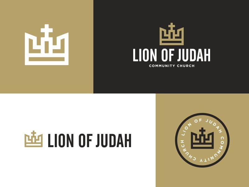 Lion of Judah Logo - Lion of Judah Final Logos by Brooks Hungate | Dribbble | Dribbble