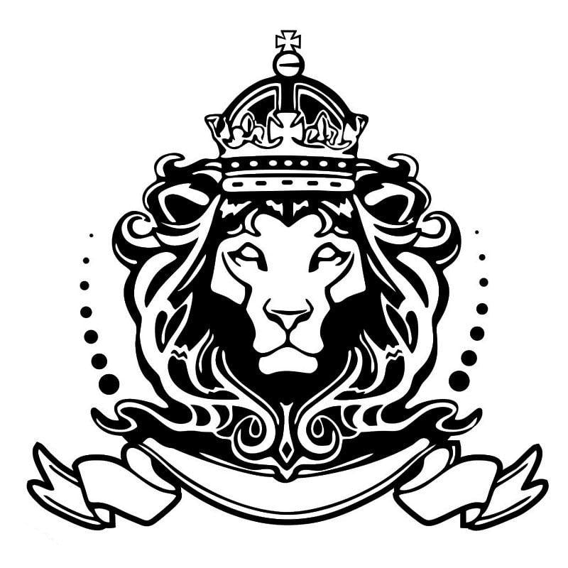 Lion of Judah Logo - 15*14.2CM Lion Of Judah Ornate Graphical Car Stickers Vinyl Car ...