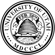 U of U Black Logo - University of Utah