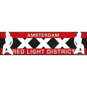 Red Light Logo - Amsterdam Red Light District Wall Bumper