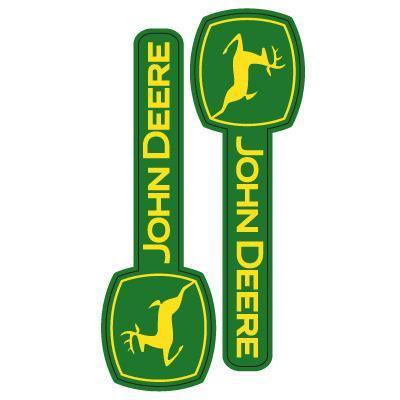 New John Deere Logo - John Deere Logo Decal Stickers 2pc — Martin Deerline