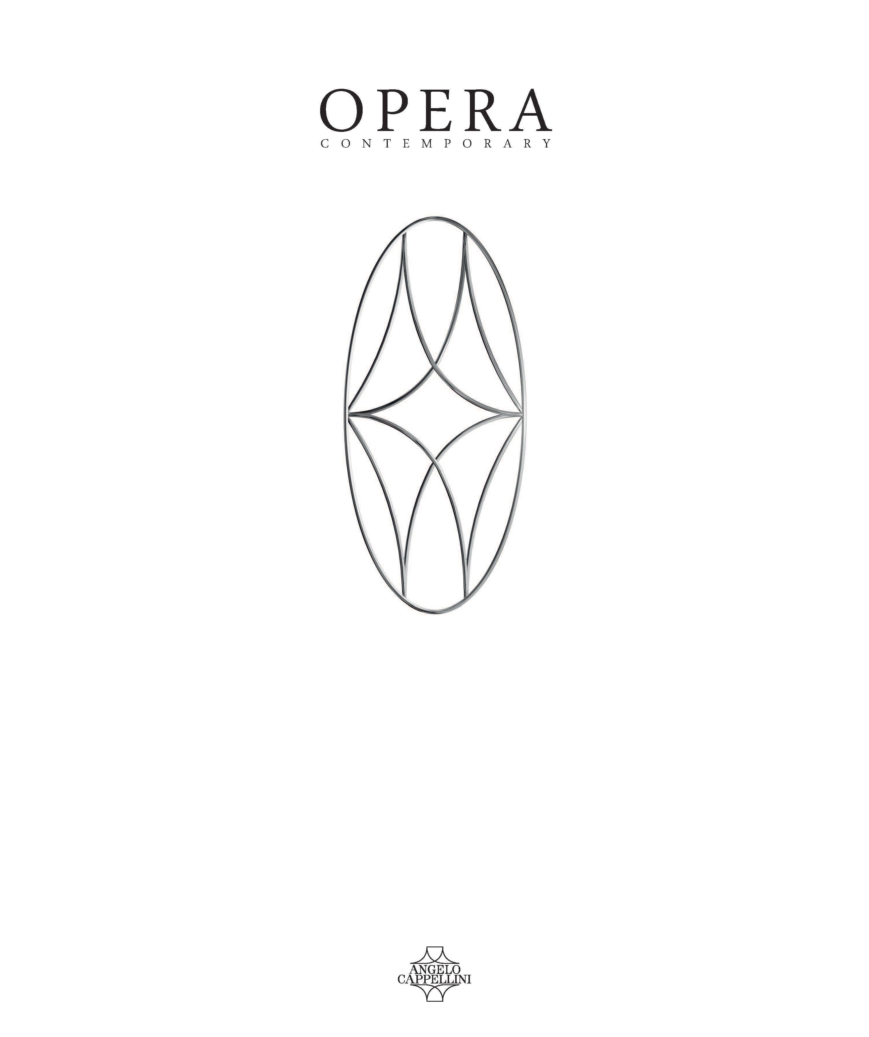 White Opera Logo - Opera contemporary Logo HR- White - Michelangelo Designs Group