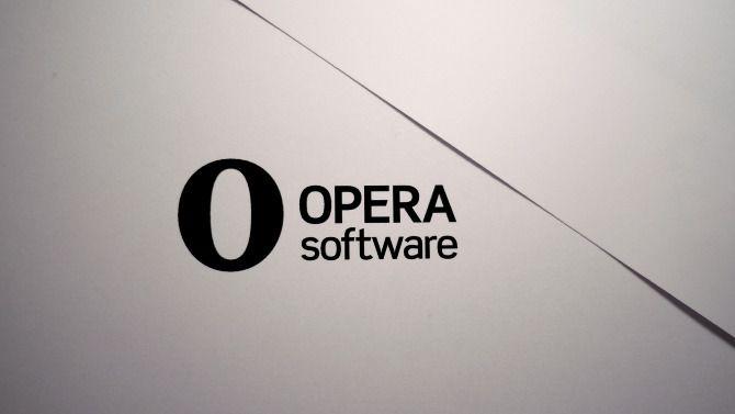 White Opera Logo - Opera Logos - Truls Haugland Design