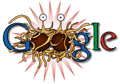 Best Google Logo - best google doodle I've ever seen « Church of the Flying Spaghetti ...
