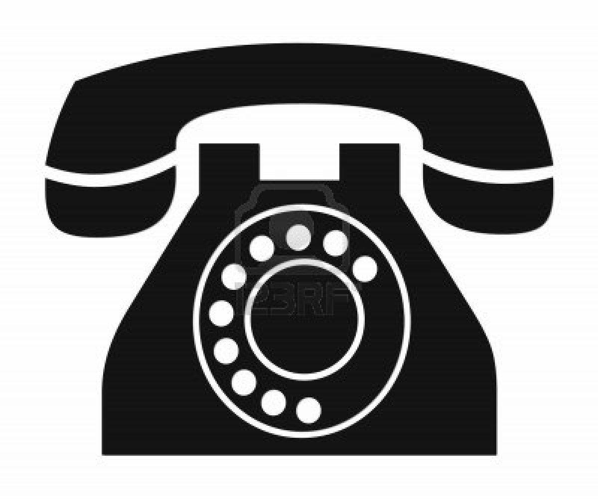 Telephone White with Green Logo - Free Phone Clipart, Download Free Clip Art, Free Clip Art