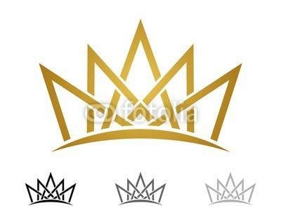 Gold Crown Logo - Gold Crown Logo Template v.3 | Buy Photos | AP Images | DetailView