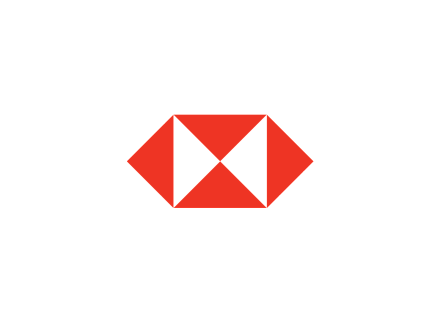 Red and White Triangle Logo - red and white bank logo hsbc logo logok template - Miyabiweb.info