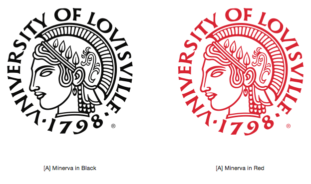 U of L Logo - Minerva — UofL Brand