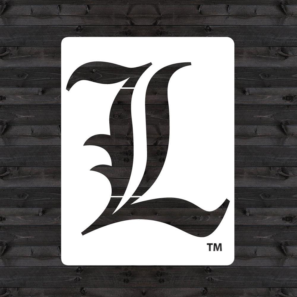 U of L Logo - U Stencil Louisville L Mini Stencil LOUOOS 201 Home Depot