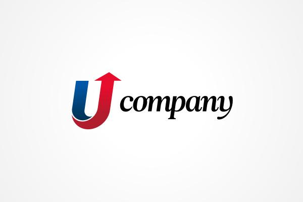 U Company Logo - Free Logo: Letter U Arrow Logo