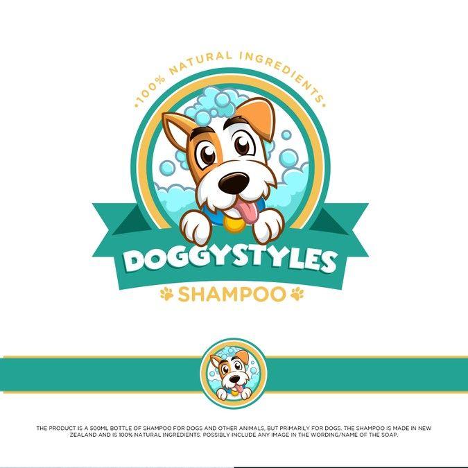 Shampoo Logo - 100% Natural Dog Shampoo Logo** | Logo design contest