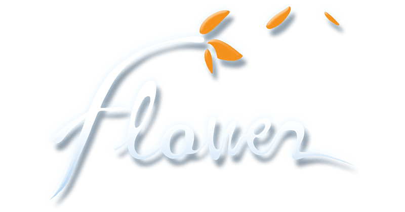 Flowery U Logo - Flower