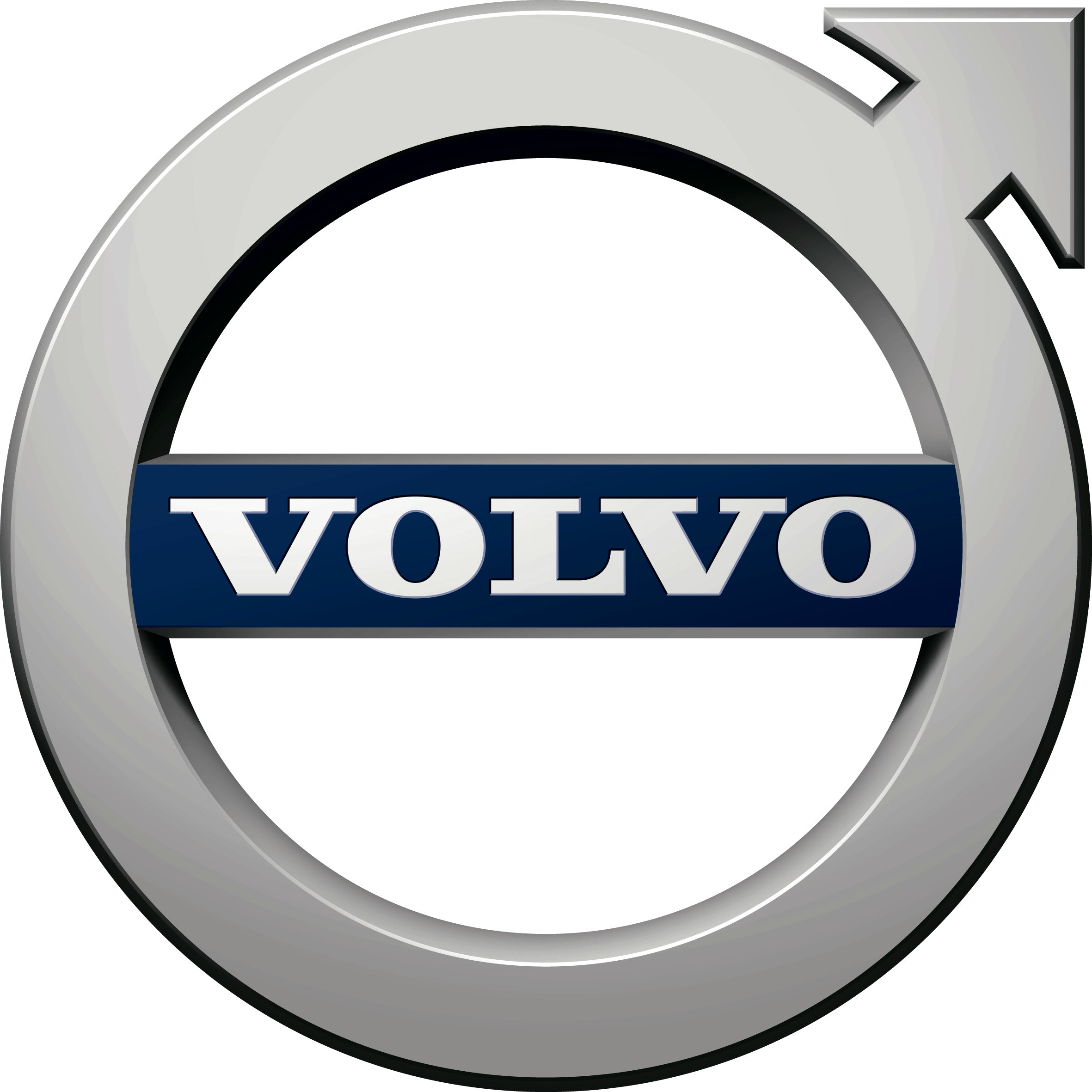Silver Circle Car Logo - Volvo Logo, Volvo Car Symbol Meaning and History | Car Brand Names.com