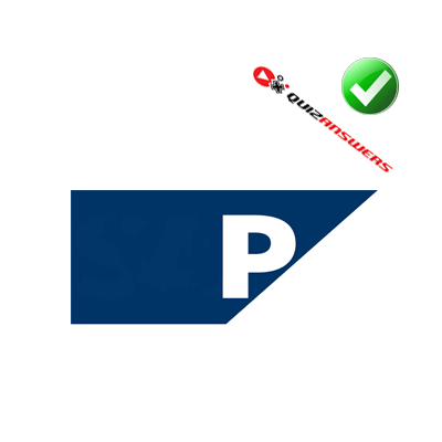 Blue Rectangle White P Logo - Blue And White Rectangle Logo - Logo Vector Online 2019