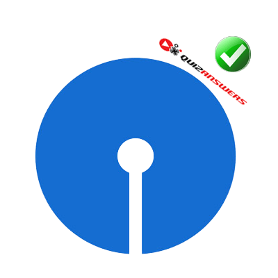 White and Blue P Logo - Blue and white circle Logos