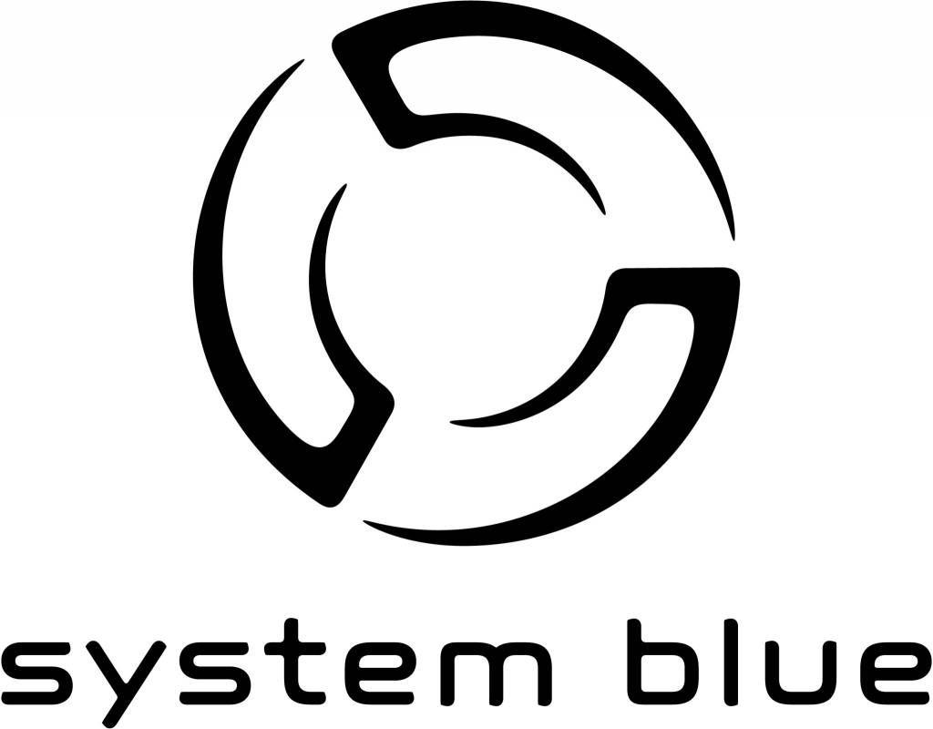 White and Blue Z Logo - System Blue System Blue Z Cymbal Boom - B.A.C. Music Center of ...