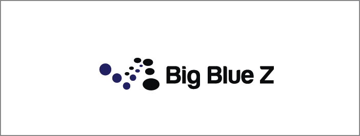 White and Blue Z Logo - Upmarket, Serious, Computer Repair Logo Design for Big Blue Z