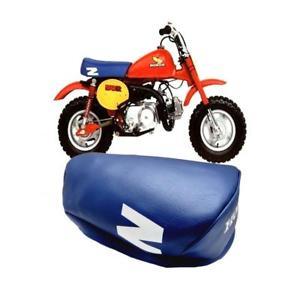 Blue and White Z Logo - HONDA Z50R Z50 R Z 50 1979-1987 BLUE MOTORCYCLE SEAT COVER with ...