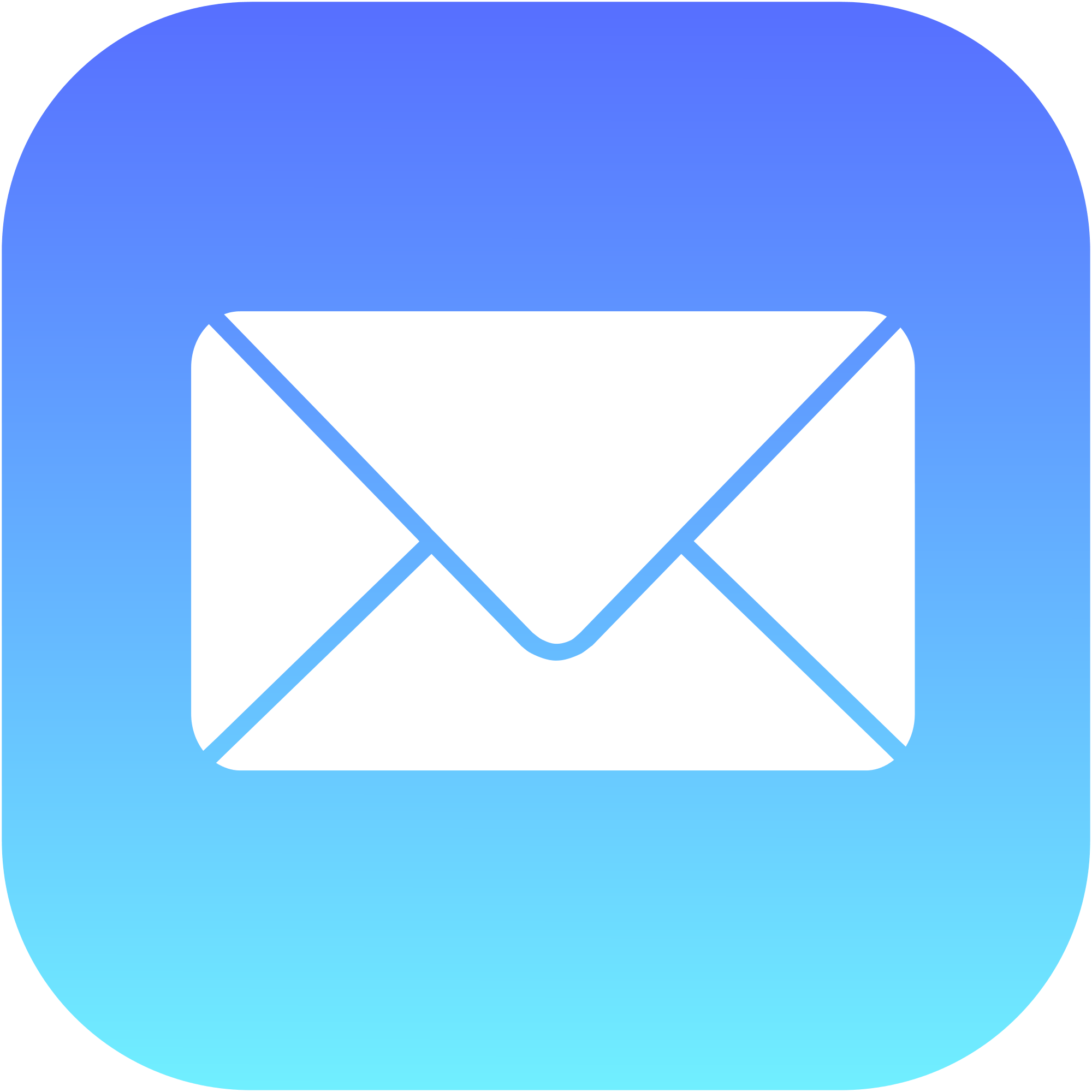 Email Logo - File:Mail iOS.svg - Wikimedia Commons