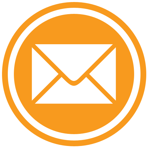 Email Logo - Email Icon Orange transparent PNG - StickPNG