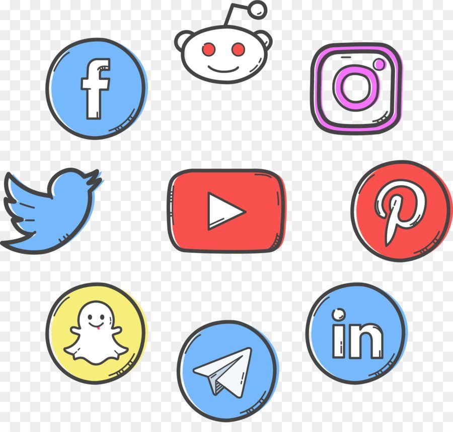 Circle Social Media Logo - Social media Logo Social network Clip art - Classified social media ...