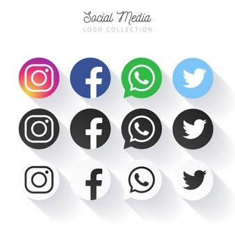 Circle with Line Logo - Facebook logo Icons | Free Download