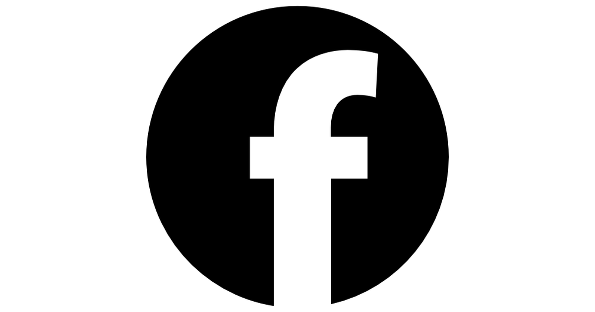 Black and White FB Logo - LogoDix