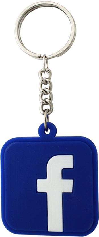 FB Logo - GCT FACEBOOK / FB Logo Synthetic / Rubber Key Chain GCT