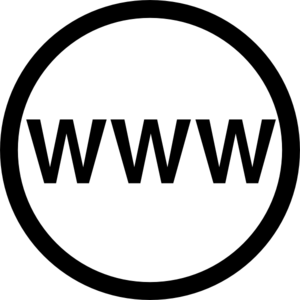 White Website Logo - Web Logo Clipart