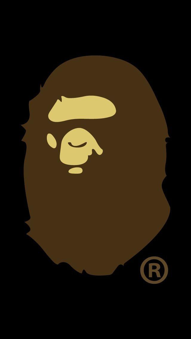 BAPE Gorilla Logo - Logo #Brands #Bape Bape | My Favorite Brands | Iphone wallpaper ...