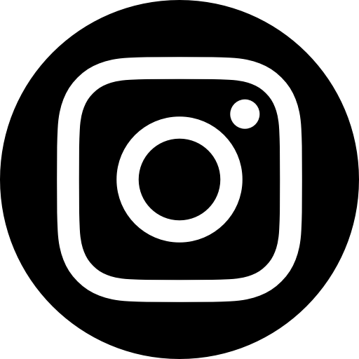 Black Instagram Logo - App, b/w, instagram, logo, media, popular, social icon