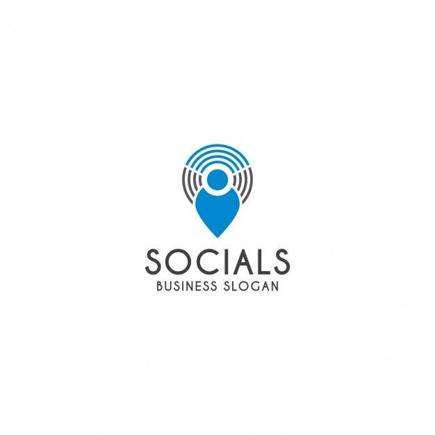 Social Logo - Social logo template Vector | Free Download