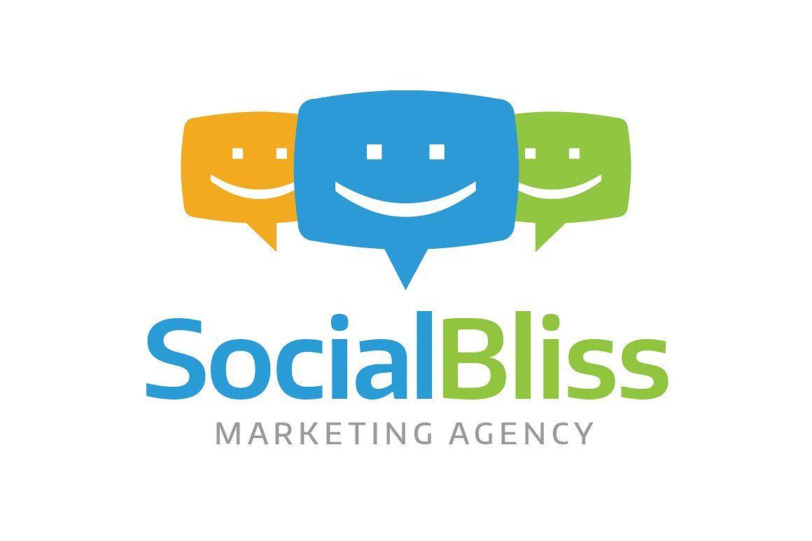 Social Logo - Social Media Logo Template ~ Logo Templates ~ Creative Market