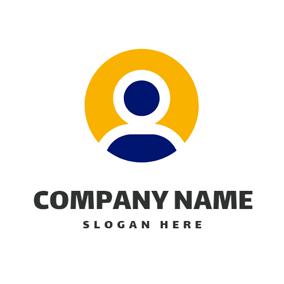Yellow Circle Logo - Free Communication Logo Designs | DesignEvo Logo Maker