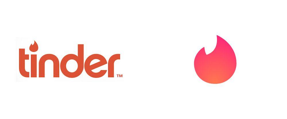 Tinder Logo - Brand New: New Logo for Tinder by DesignStudio in Collaboration with ...