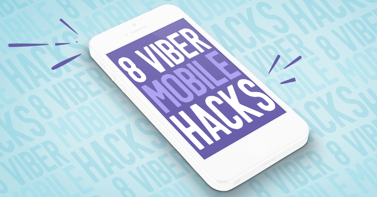 Viber Logo - 8 Hacks to Get the Most Out of Your Viber Mobile Experience! | Viber