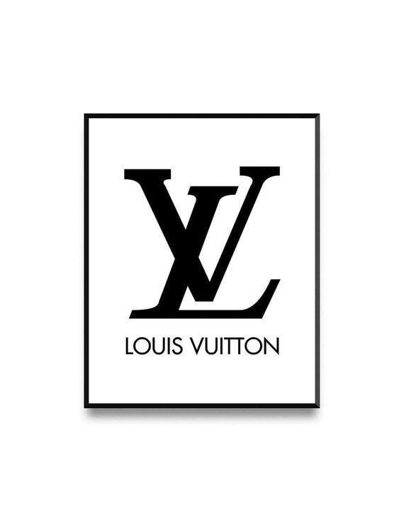 Louis Vuitton Logo - Vuitton Printable Louis Vuitton Print Louis Vuitton Logo | Etsy