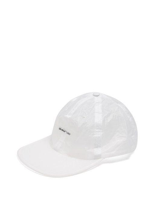 Off White Transparent Logo - Off-White Logo transparent cap White and Mens Accessories Hats ...