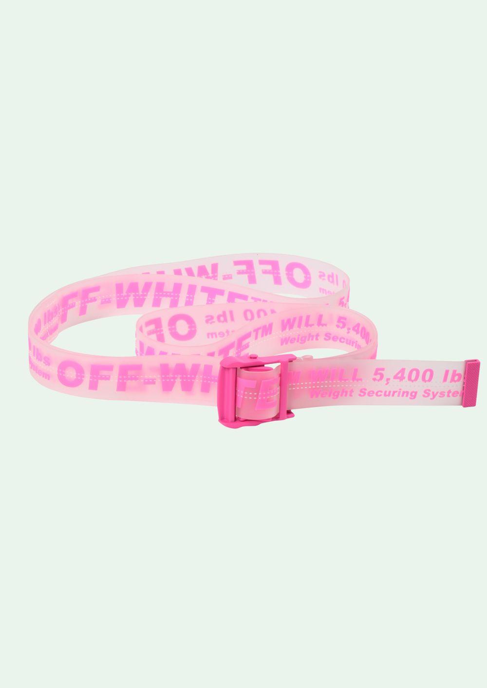 Off White Transparent Logo - OFF WHITE - Belts - OffWhite