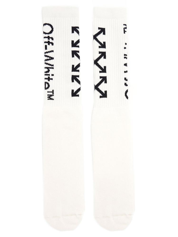 Off White Arrow Logo - Off-White Arrow Logo Socks – Cettire