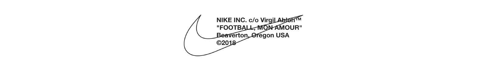 Off White Virgil Logo - NikeLab x Off-White Soccer Collection. Nike.com