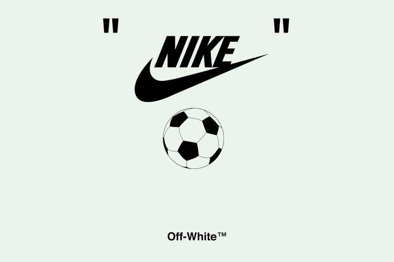 Off White Virgil Logo - Virgil Abloh Off White X Nike World Cup Soccer